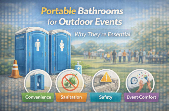 Why Portable Bathrooms Are Essential for Outdoor Events