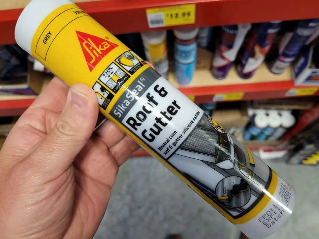 Roof gutter sealant sydney