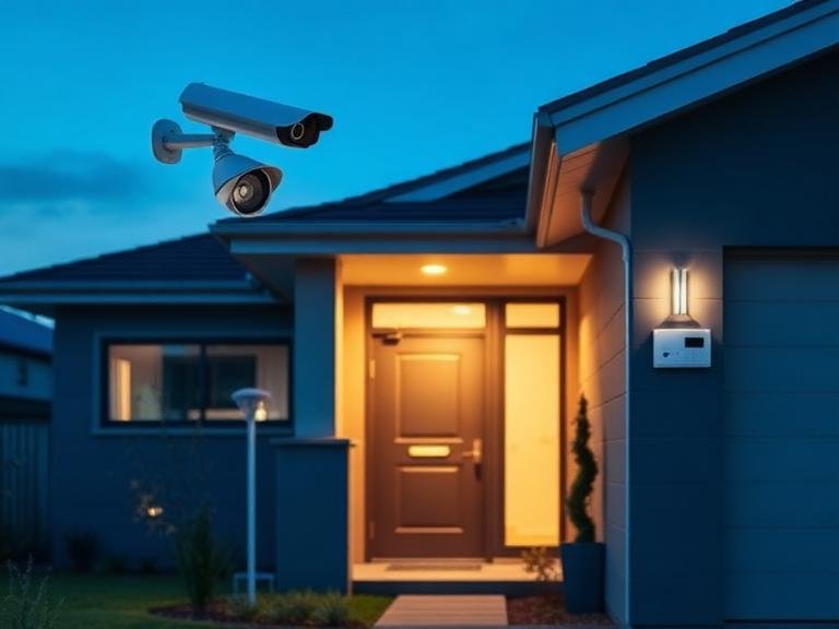 Security systems in Gippsland protecting a residential property